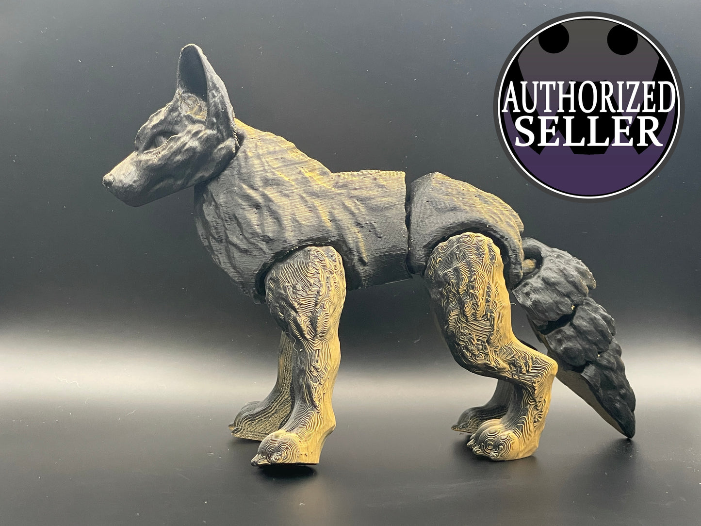 Wolf - Articulated - Cinderwing3D