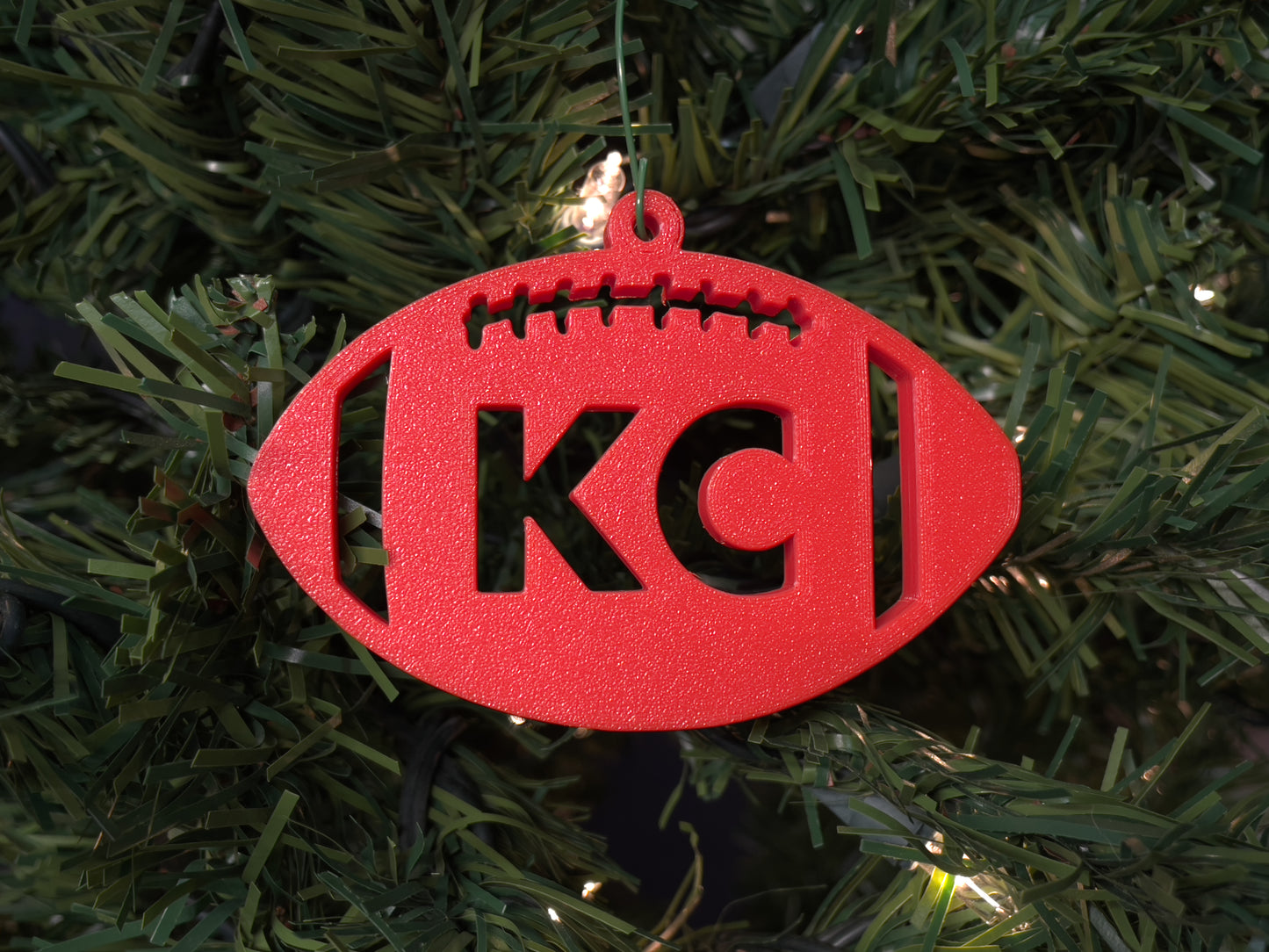 KC Football Ornament
