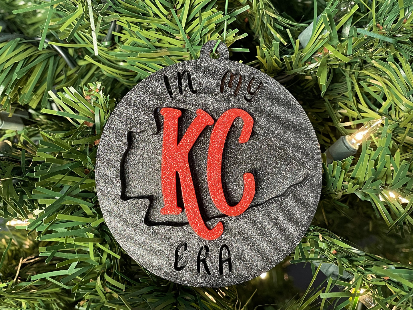 KC Era Ornament (With Backing)