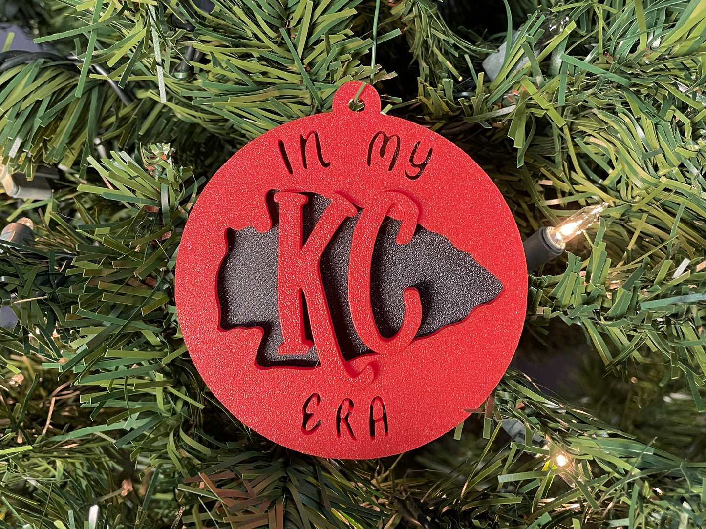 KC Era Ornament (With Backing)