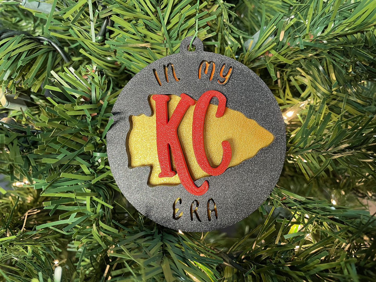 KC Era Ornament (With Backing)