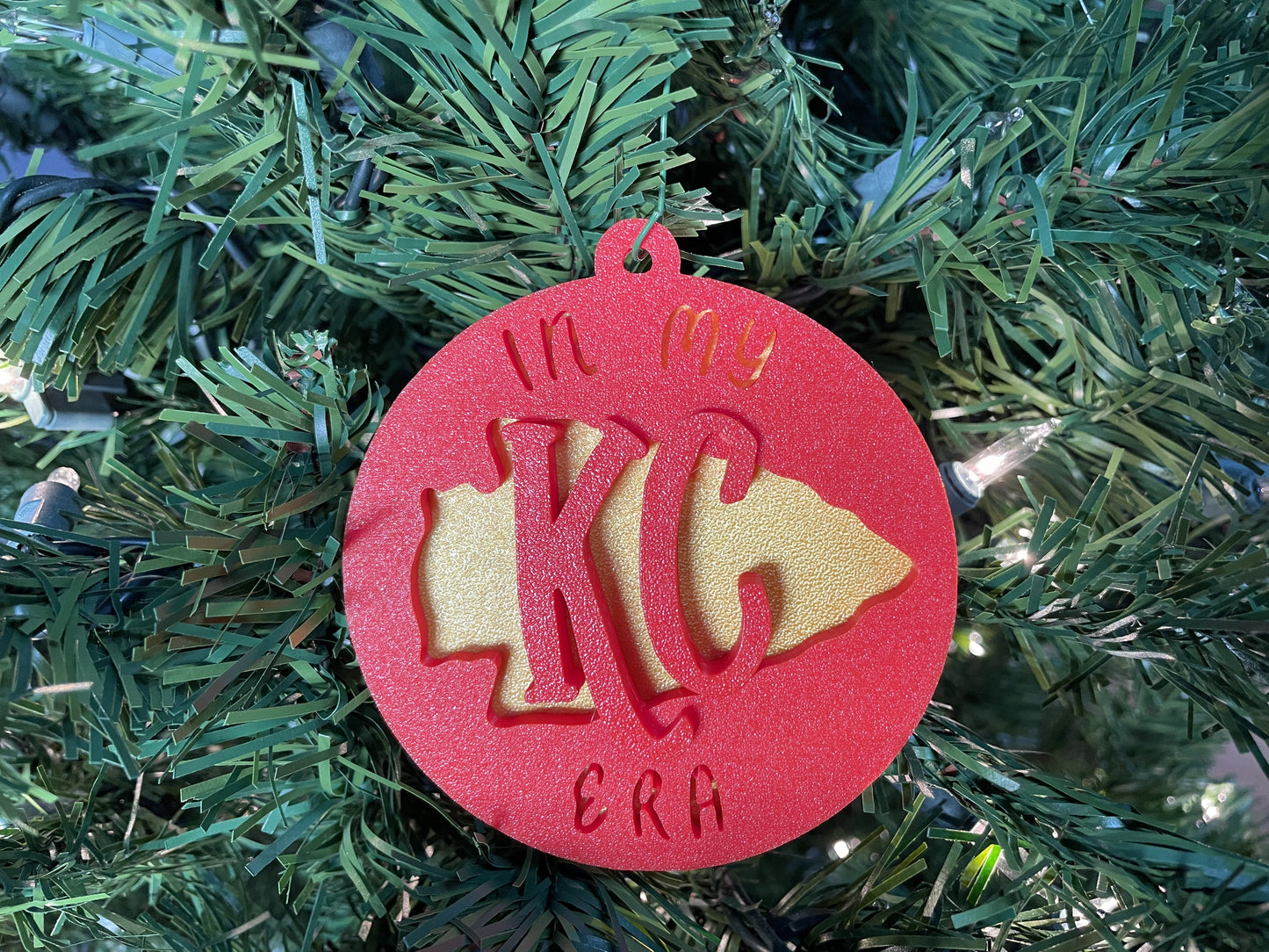 KC Era Ornament (With Backing)
