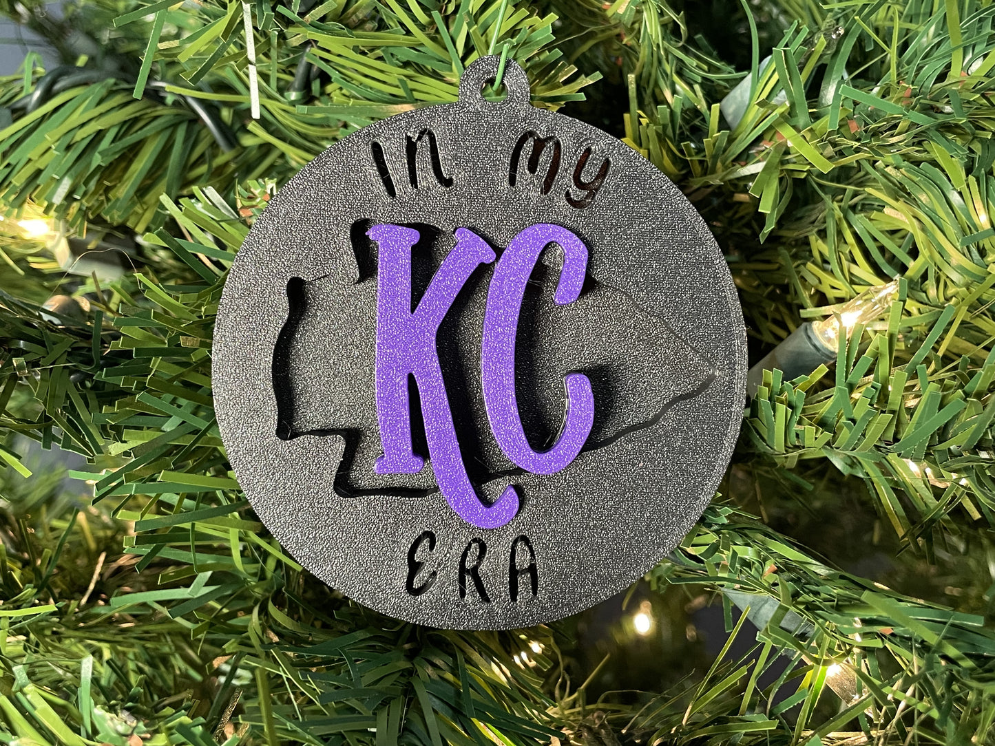 KC Era Ornament (With Backing)