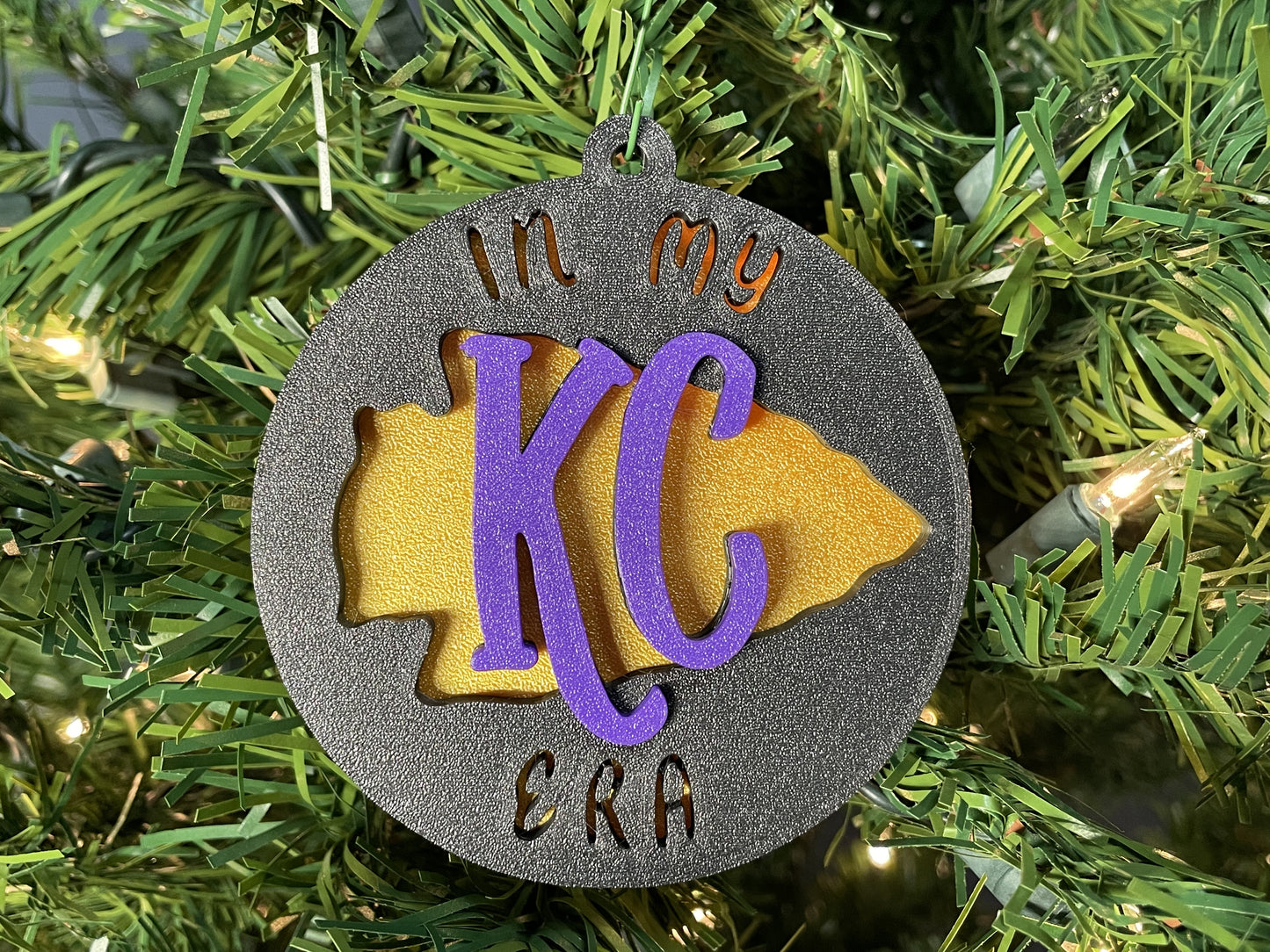 KC Era Ornament (With Backing)