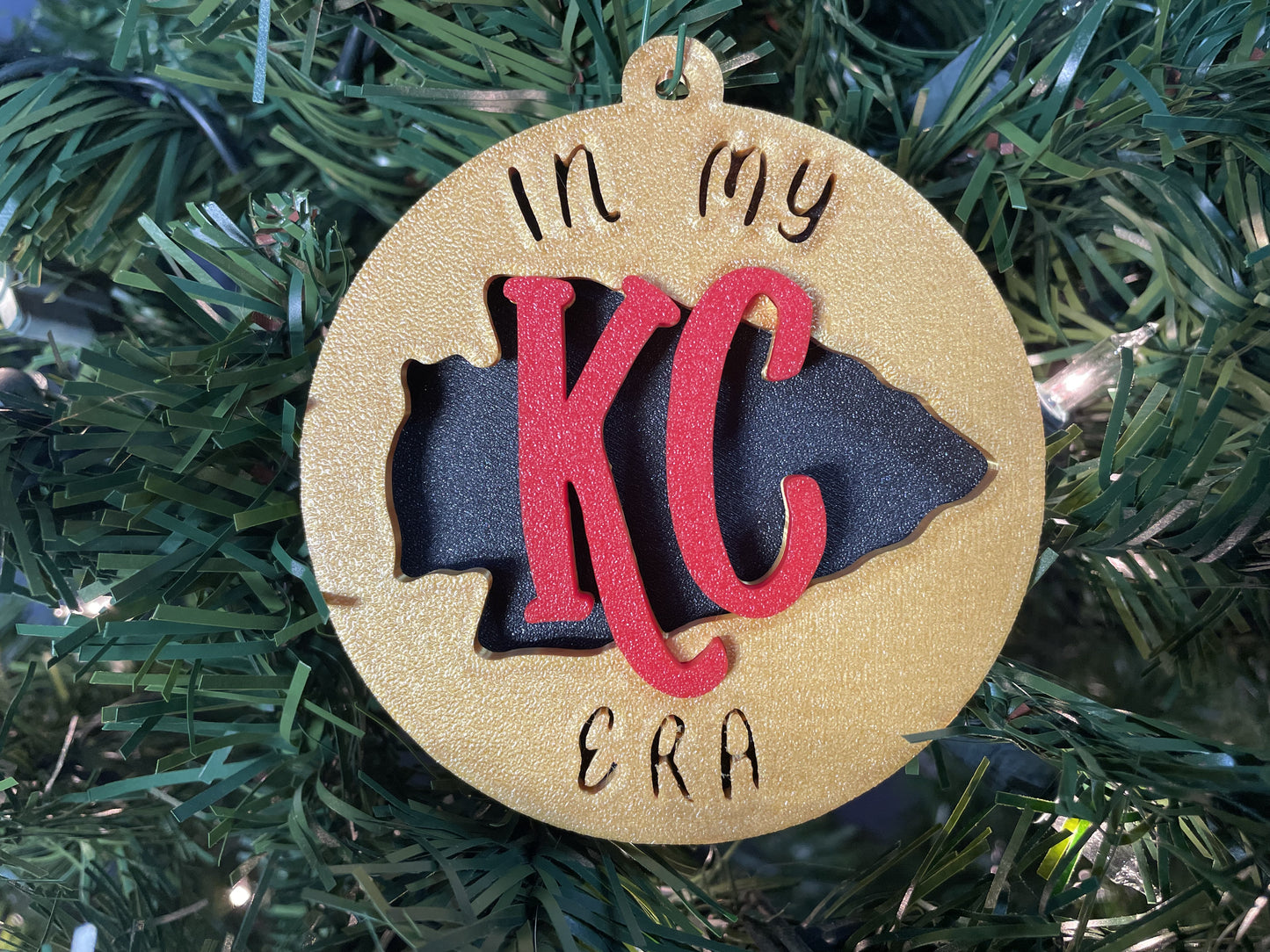 KC Era Ornament (With Backing)