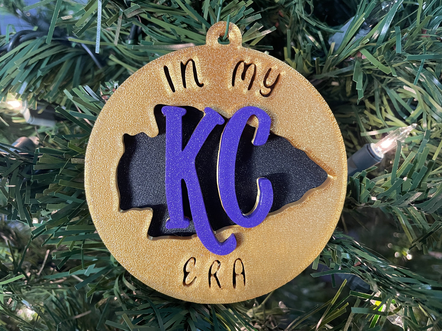 KC Era Ornament (With Backing)