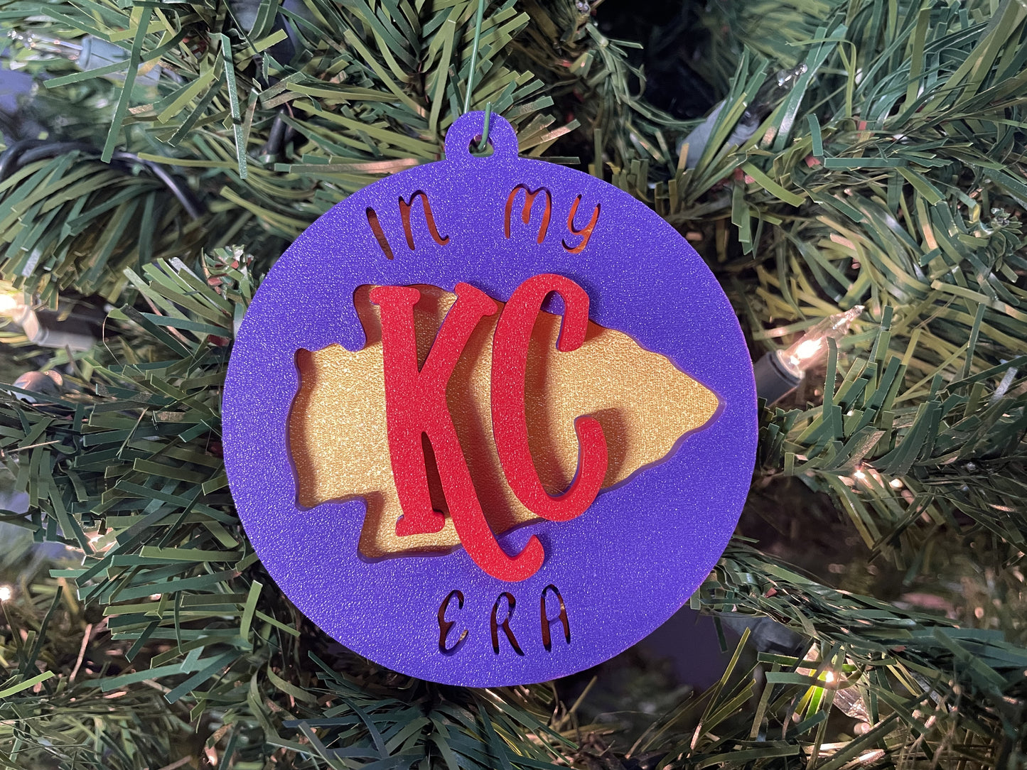 KC Era Ornament (With Backing)