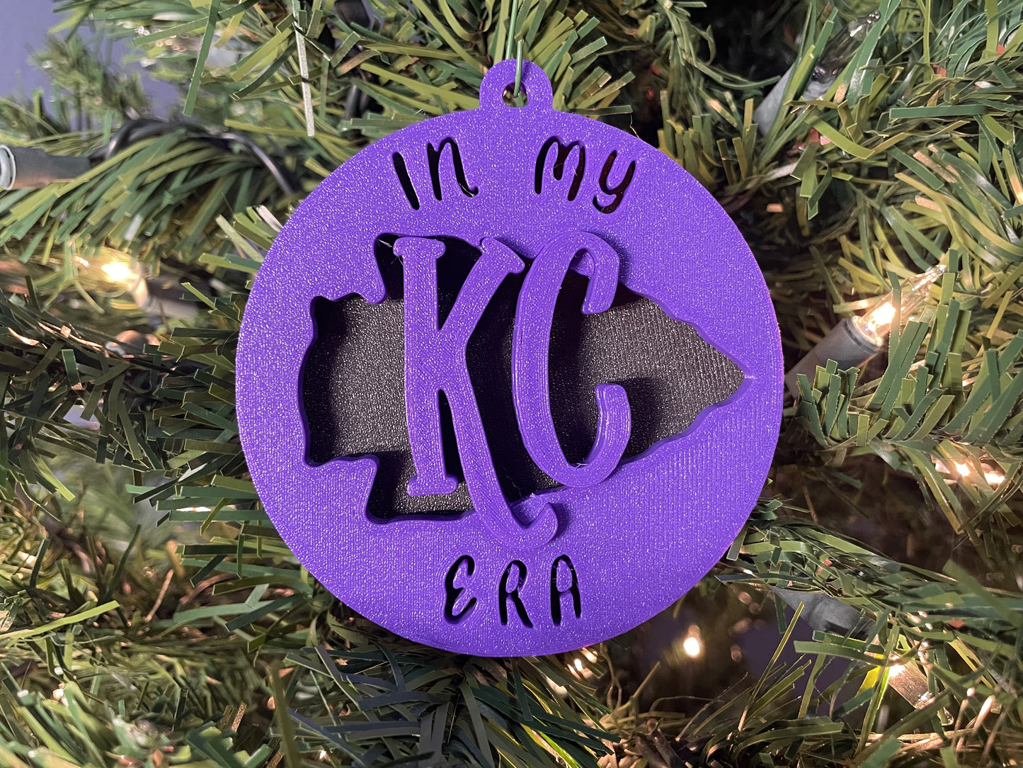 KC Era Ornament (With Backing)
