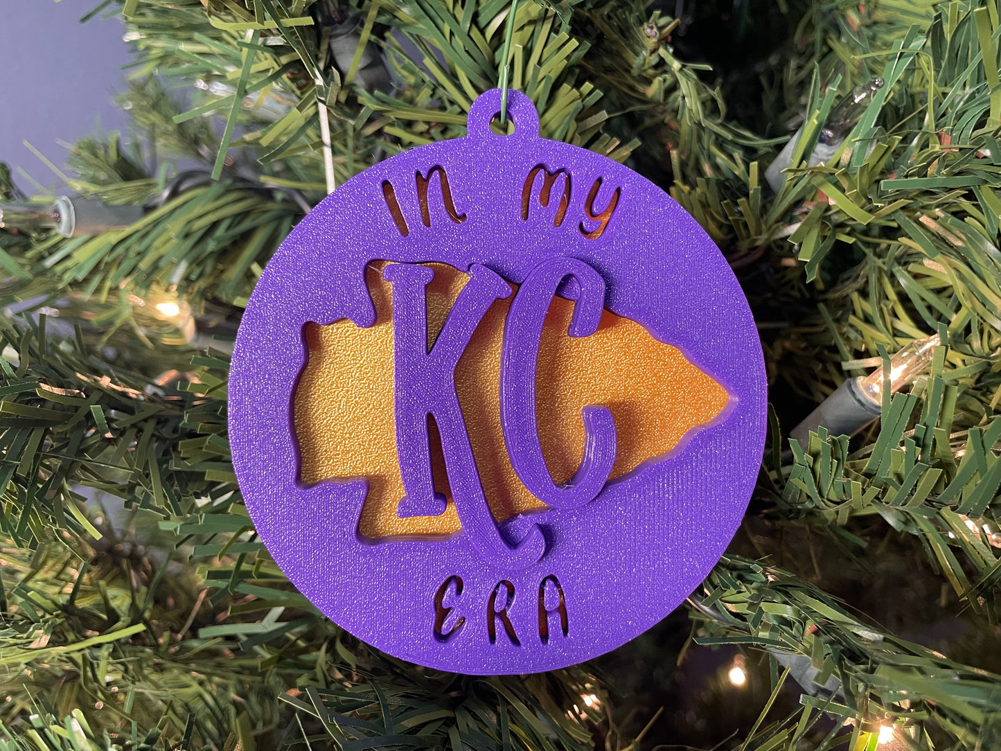 KC Era Ornament (With Backing)