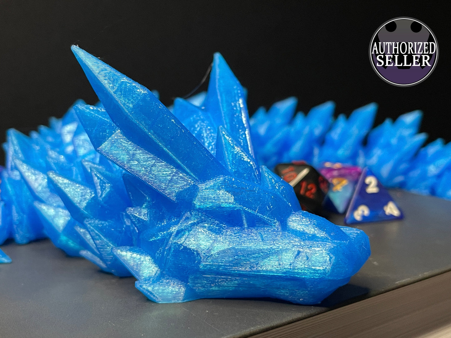 Crystal Dragon - Large - Articulated