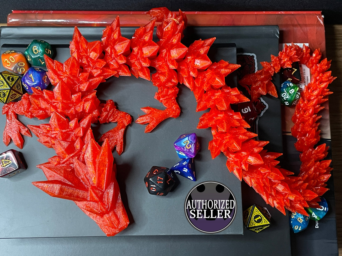 Crystal Dragon - Large - Articulated