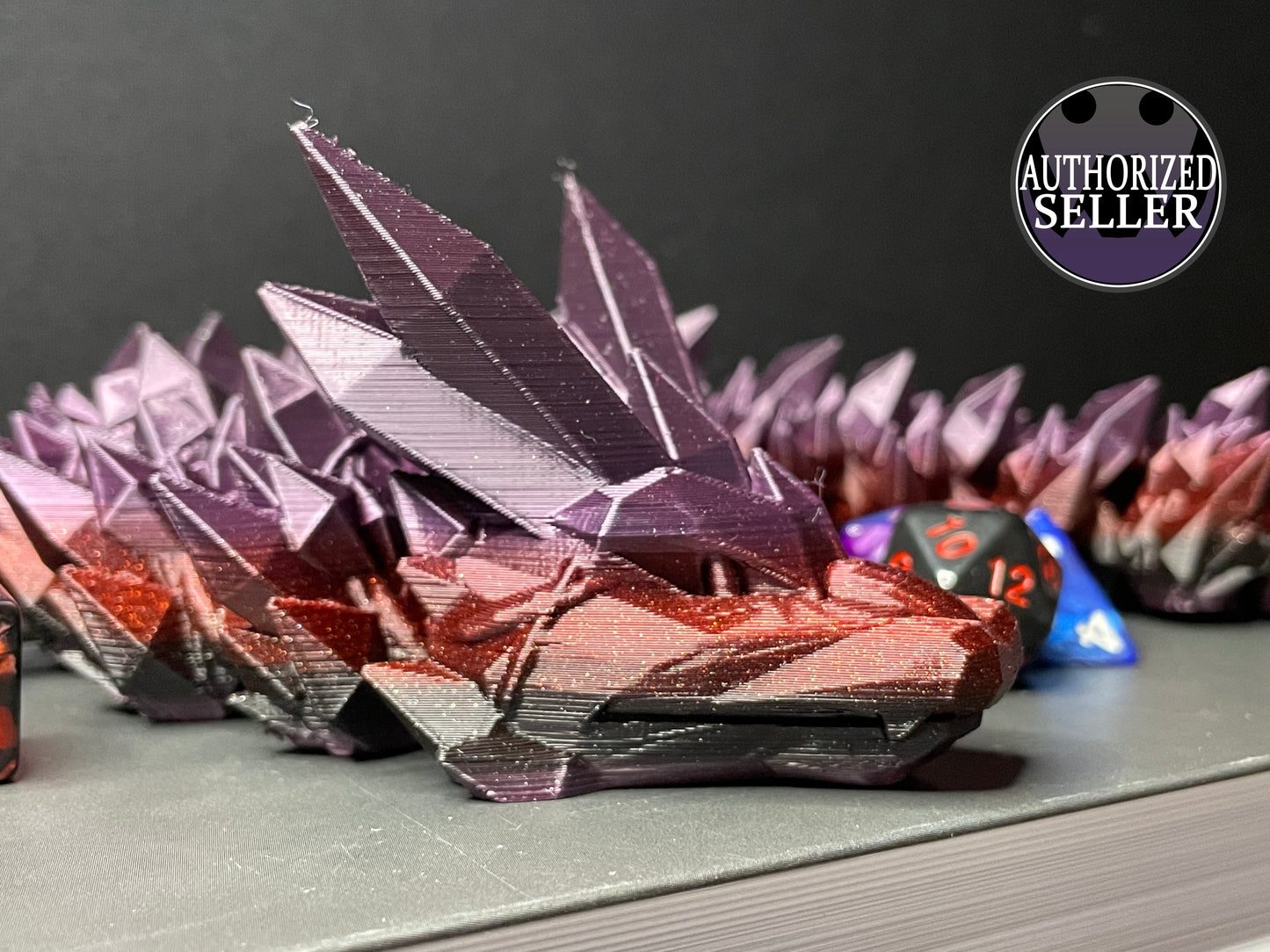 Crystal Dragon - Large - Articulated