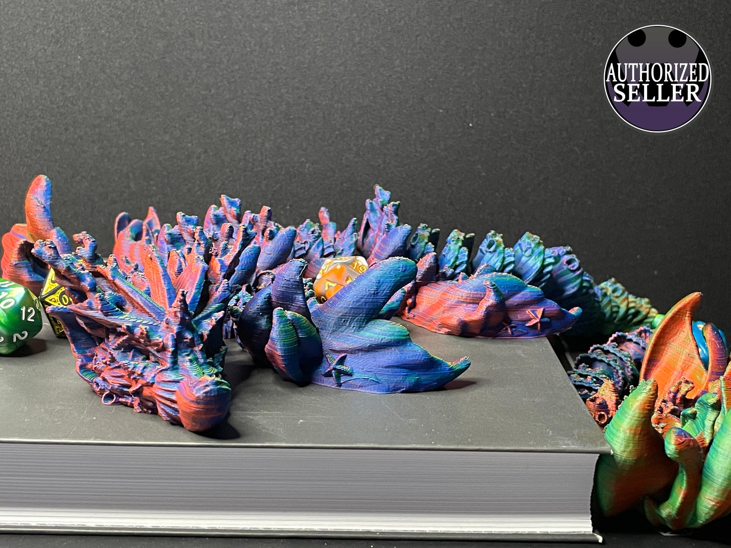 Coral Reef Dragon - Large - Articulated