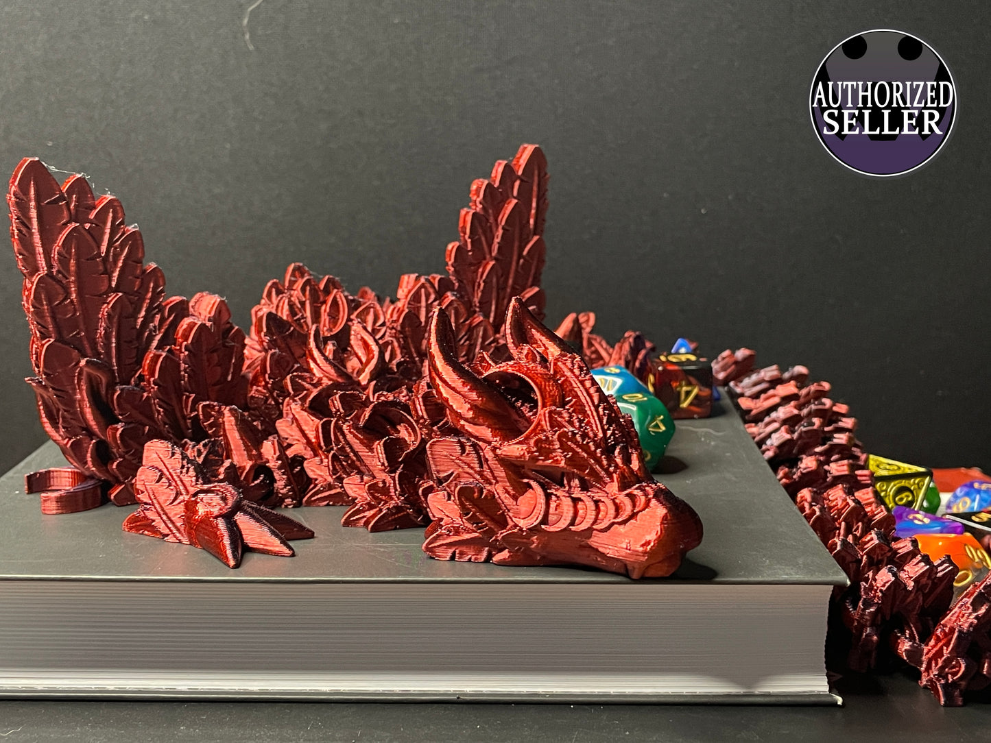 Lunar Wing Dragon - Large - Articulated