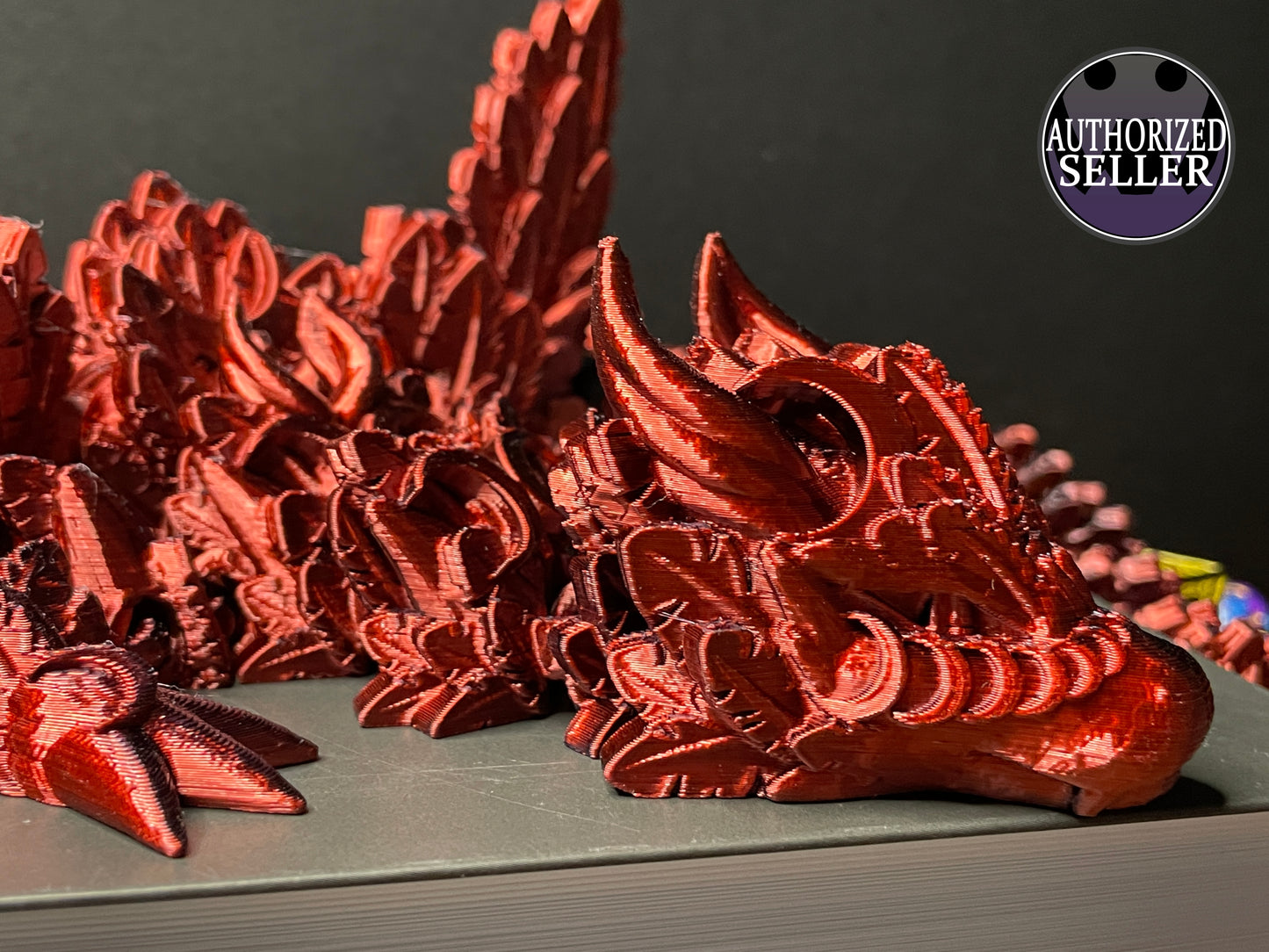 Lunar Wing Dragon - Large - Articulated