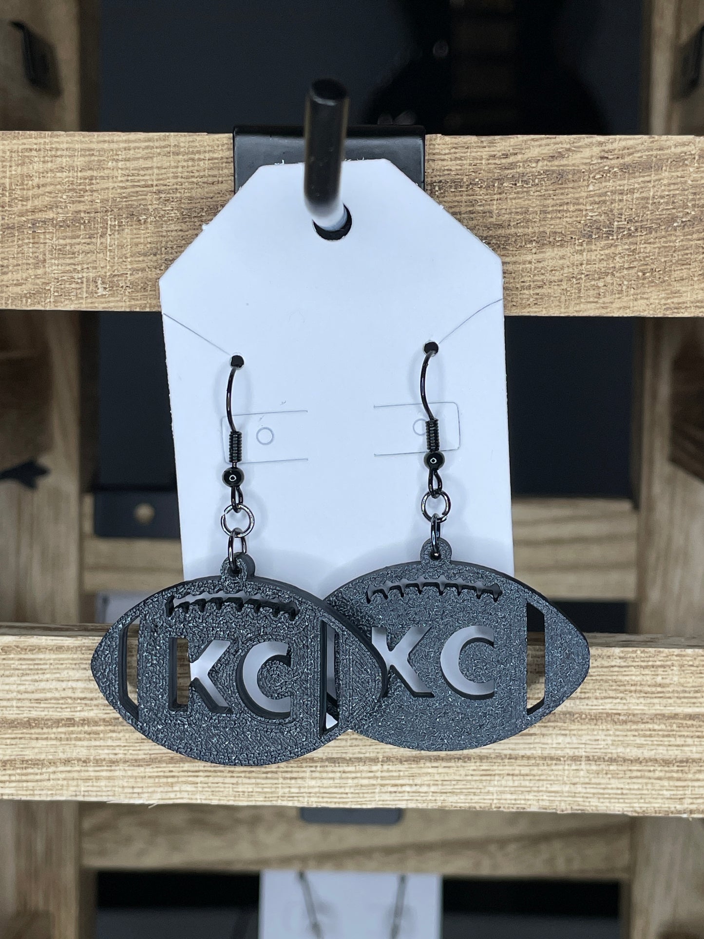 KC Football Earrings