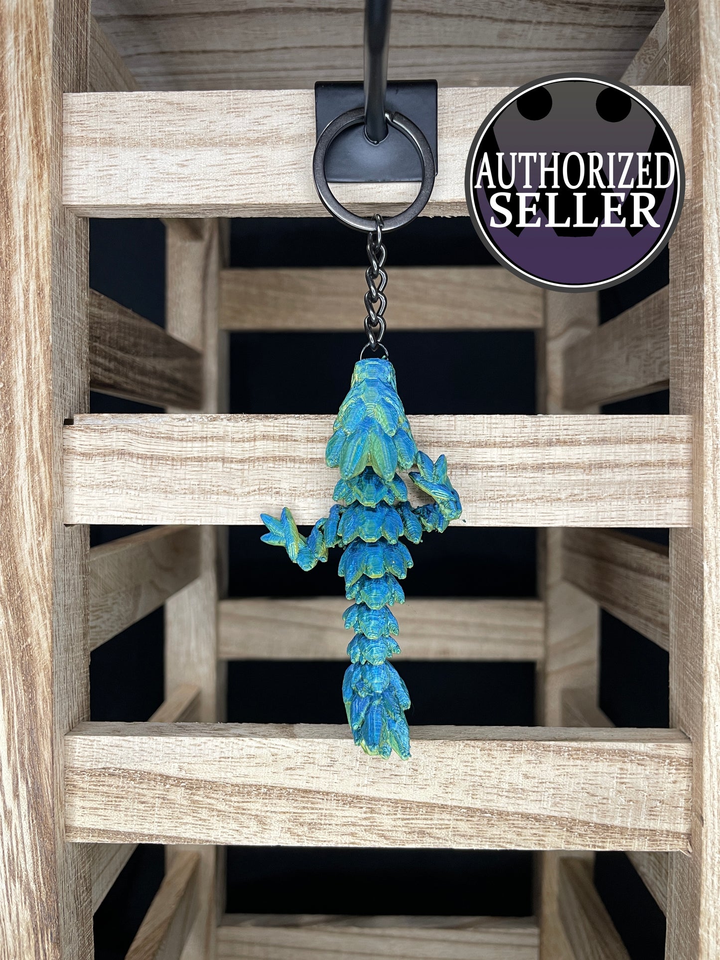 Gemstone Dragon Keychains by Cinderwing3D