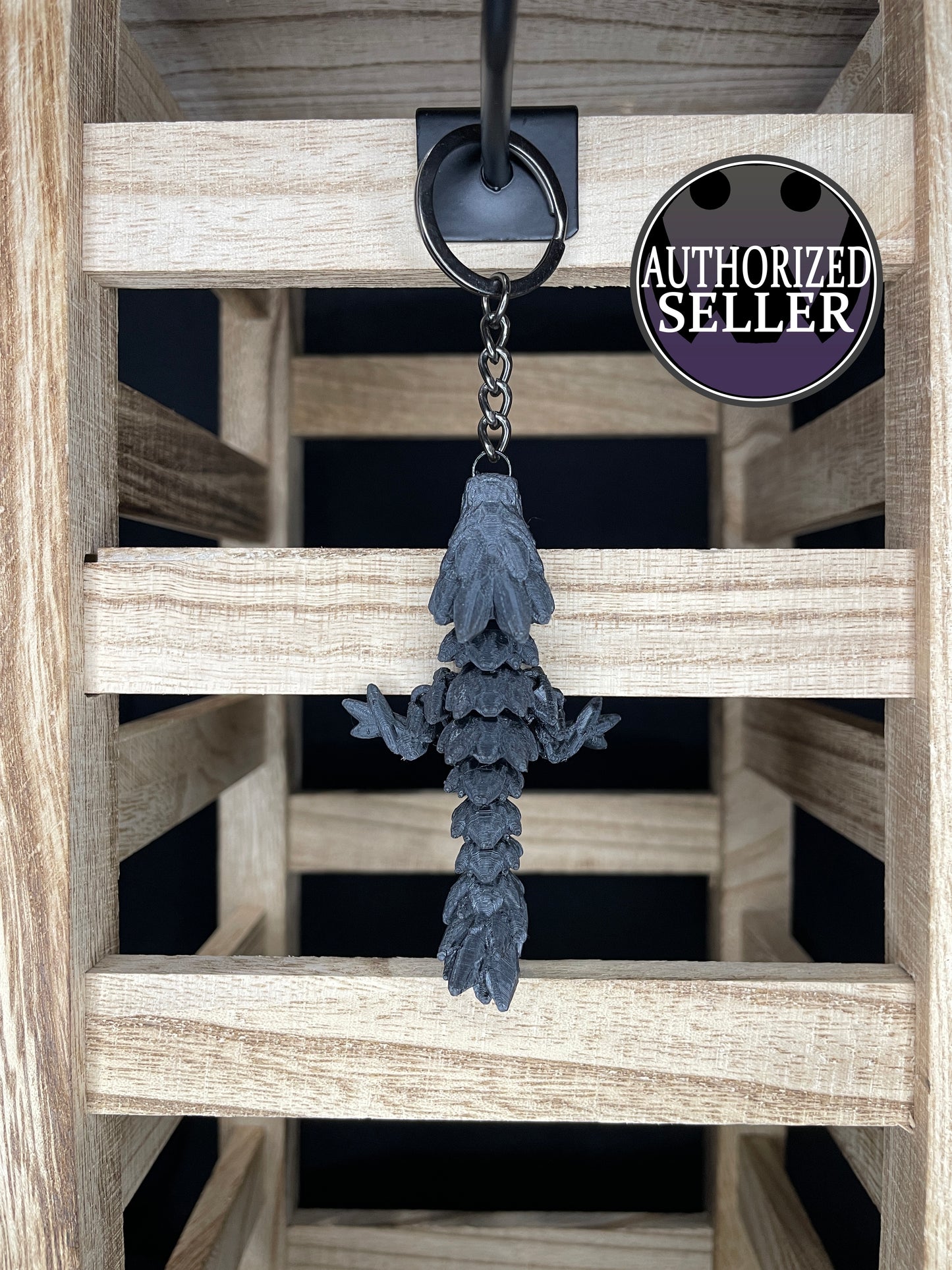 Gemstone Dragon Keychains by Cinderwing3D