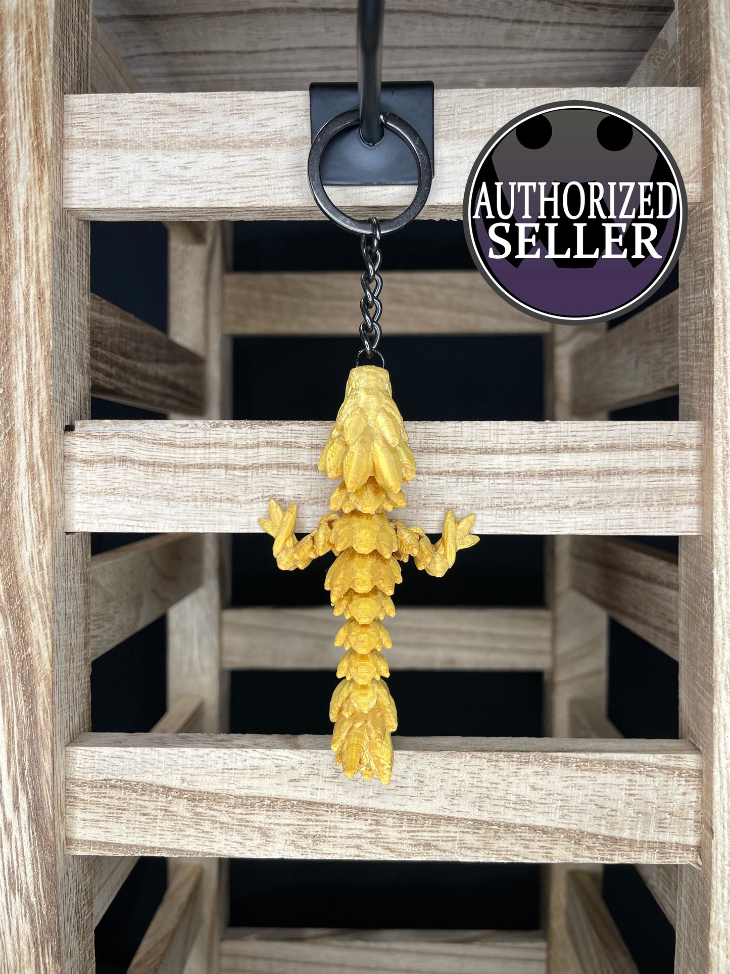 Gemstone Dragon Keychains by Cinderwing3D