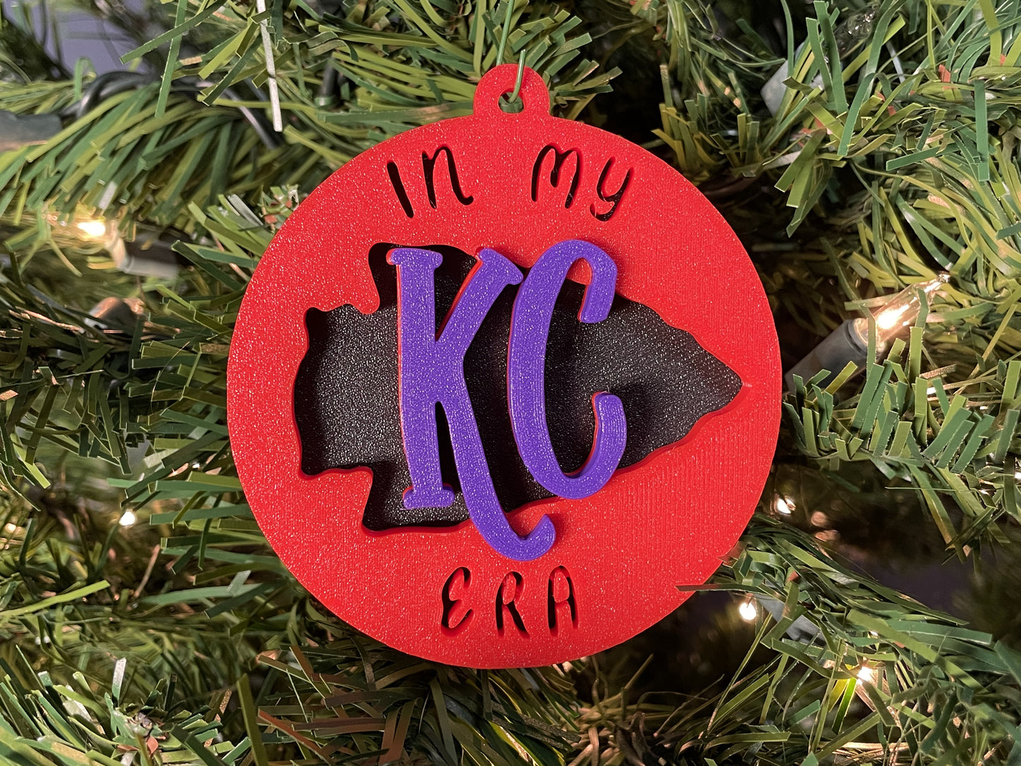 KC Era Ornament (With Backing)