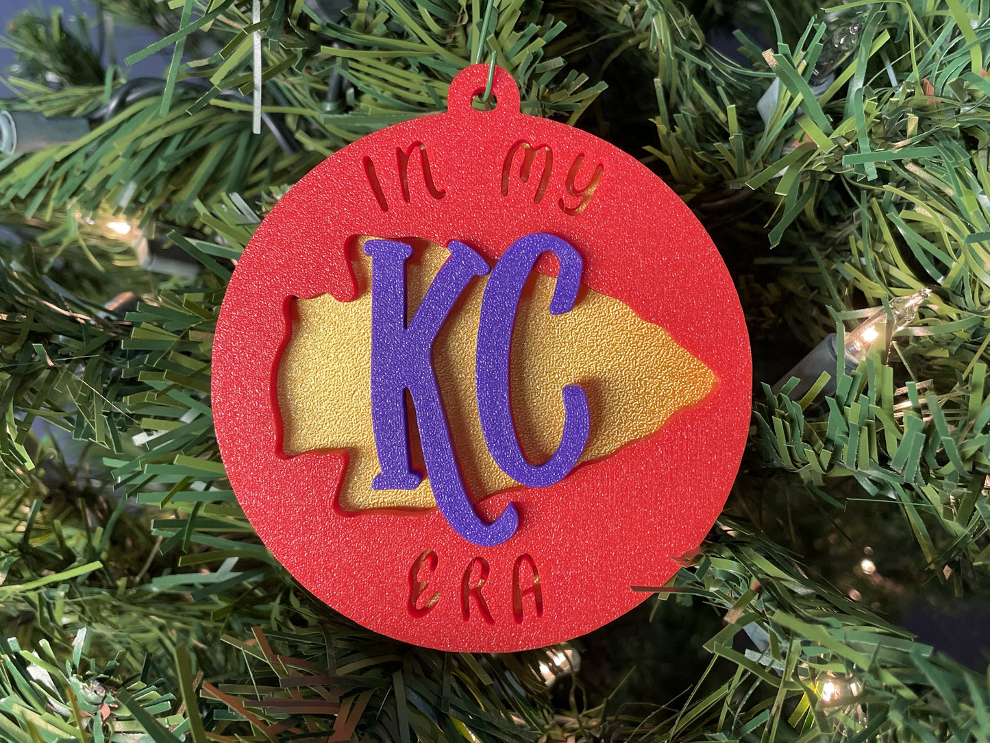 KC Era Ornament (With Backing)