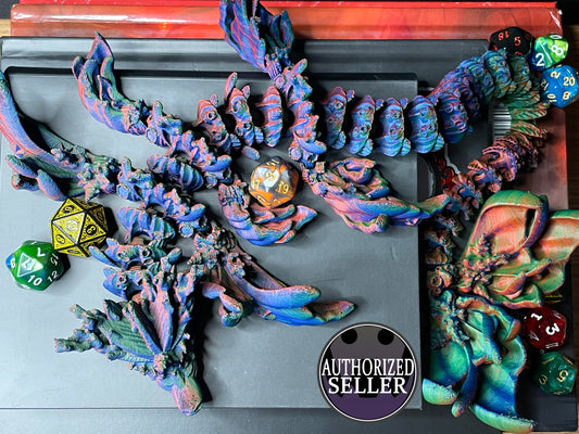 Coral Reef Dragon - Large - Articulated
