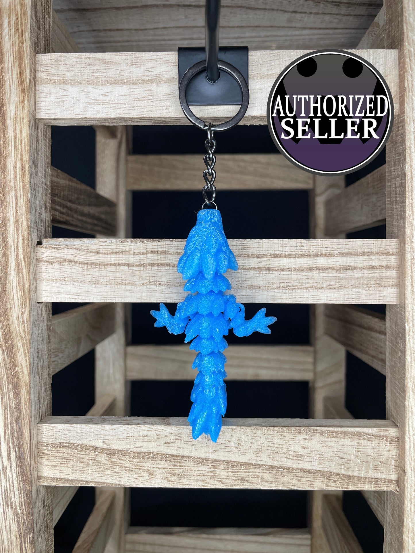 Gemstone Dragon Keychains by Cinderwing3D
