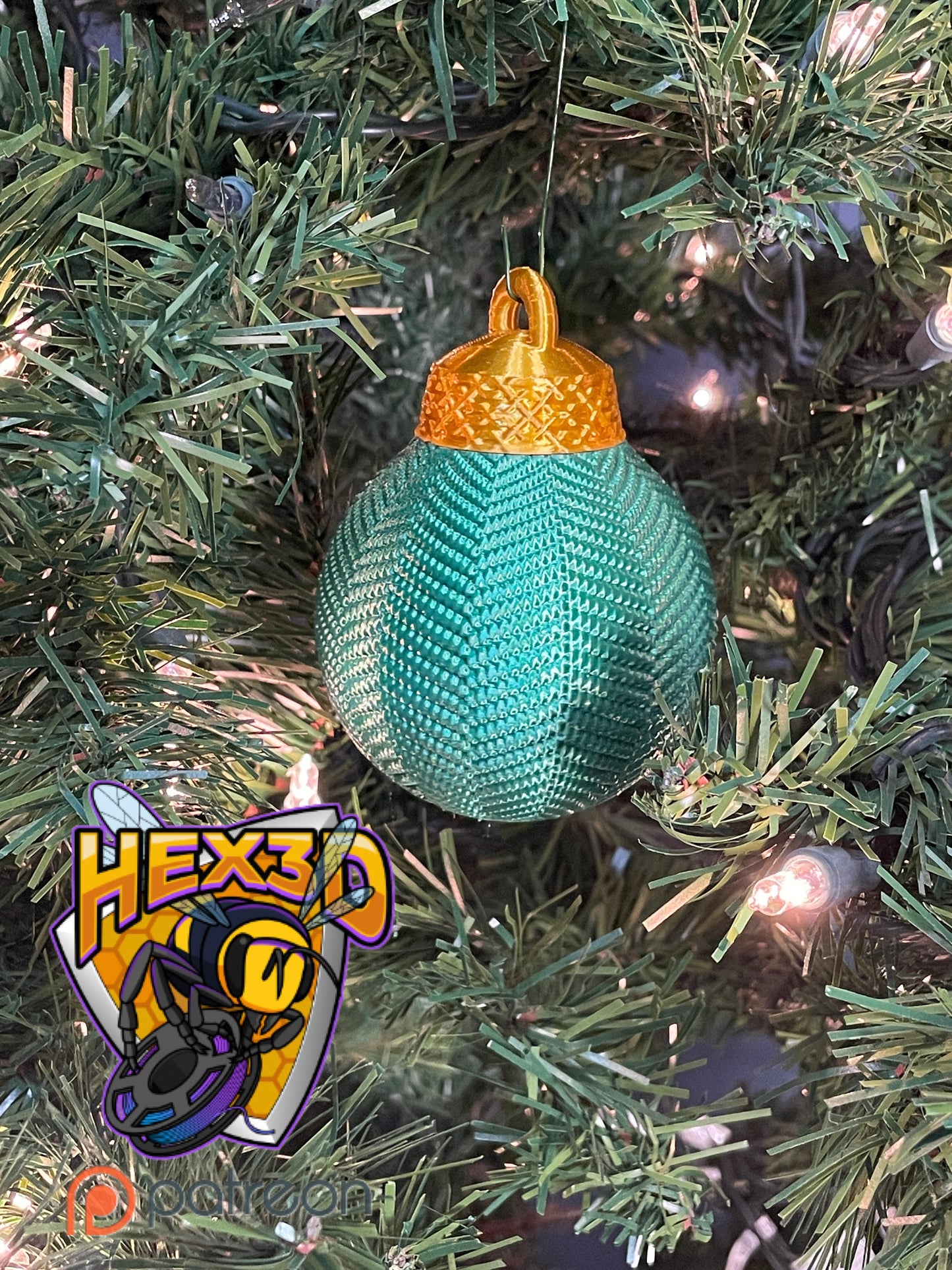 Christmas Baubles by Hex 3D