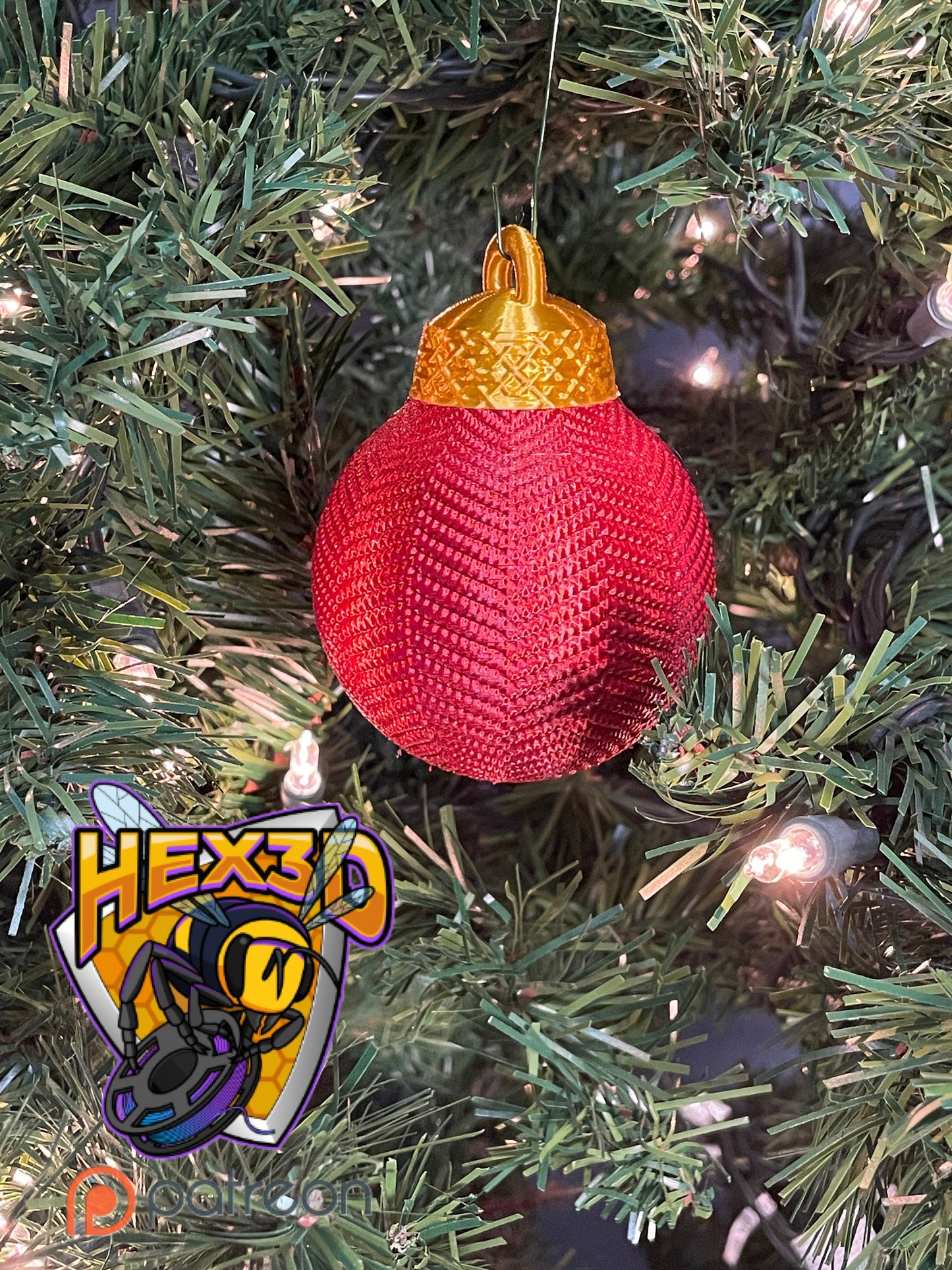 Christmas Baubles by Hex 3D