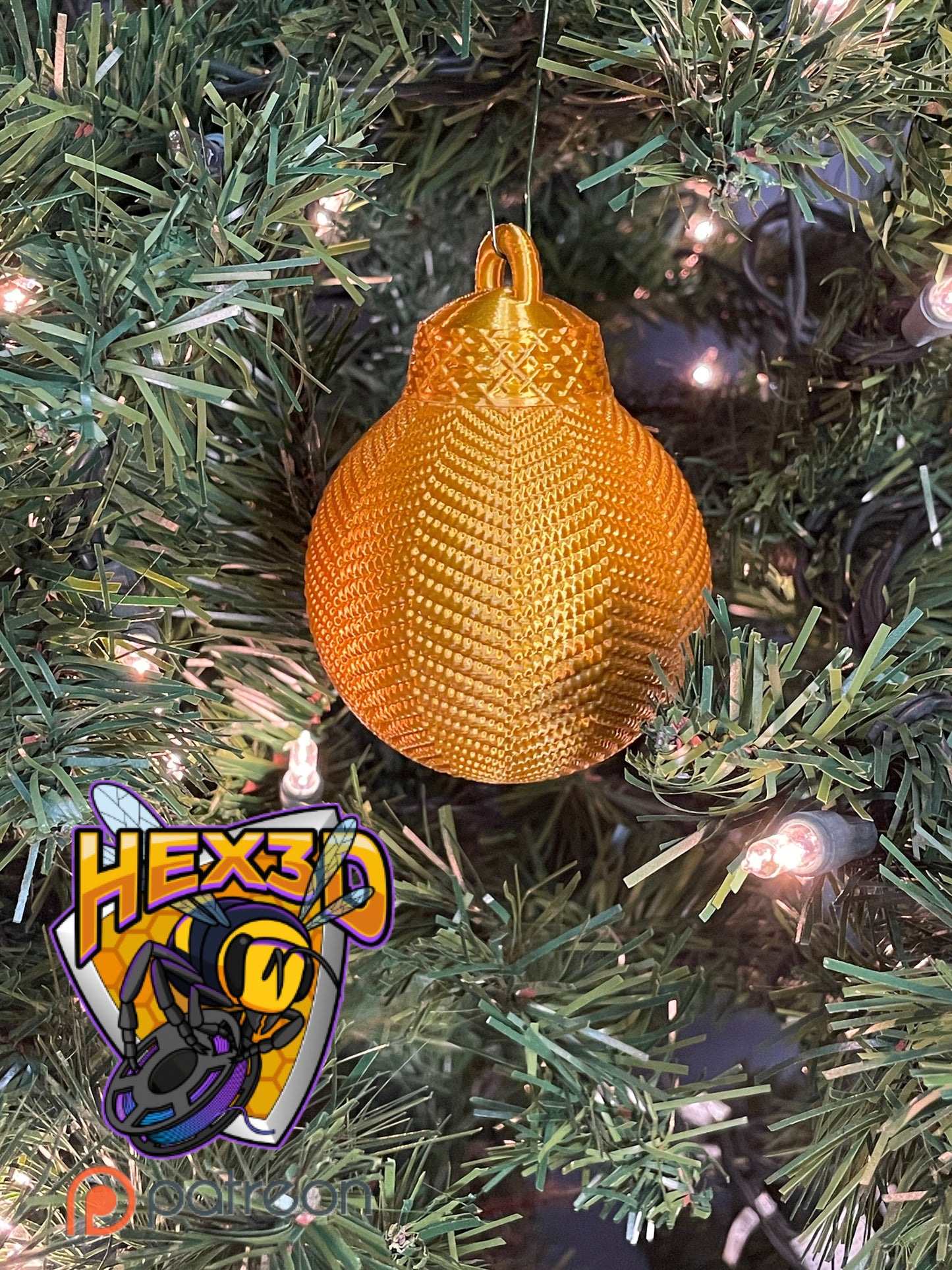 Christmas Baubles by Hex 3D