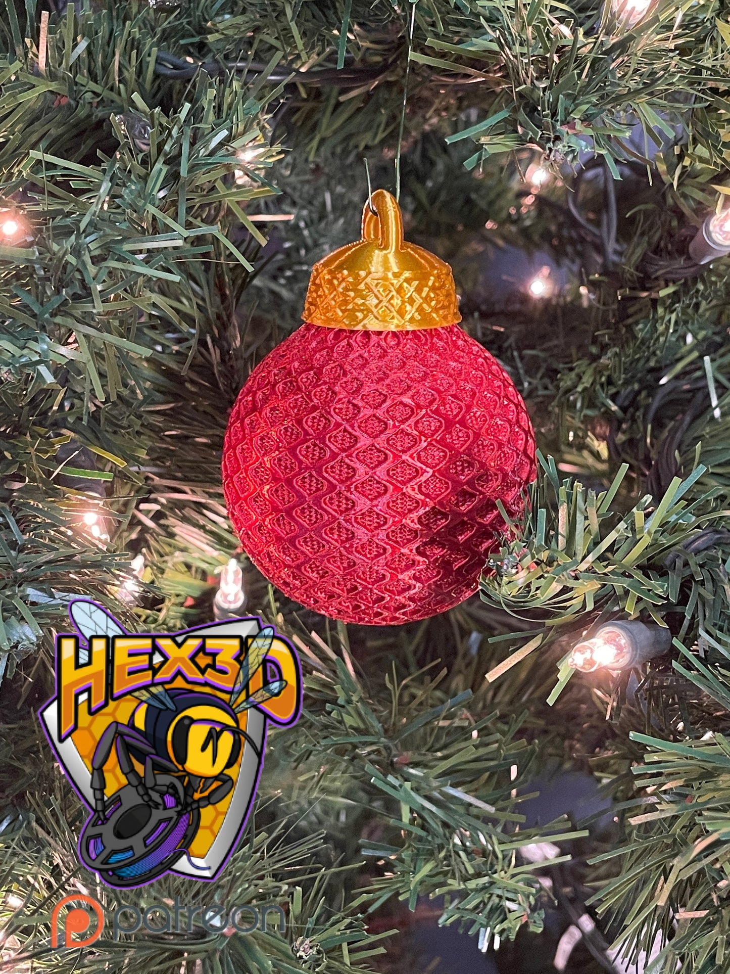 Christmas Baubles by Hex 3D