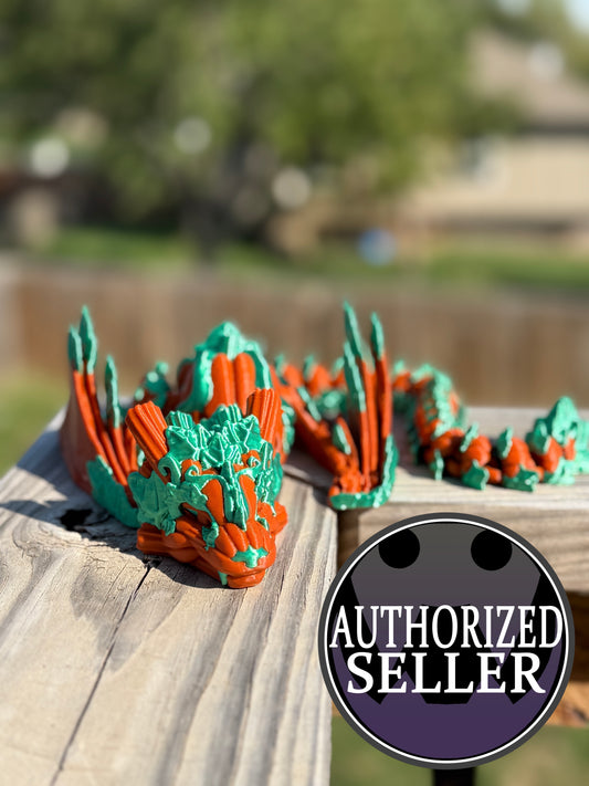 Pumpkin Wyvern by Cinderwing3D