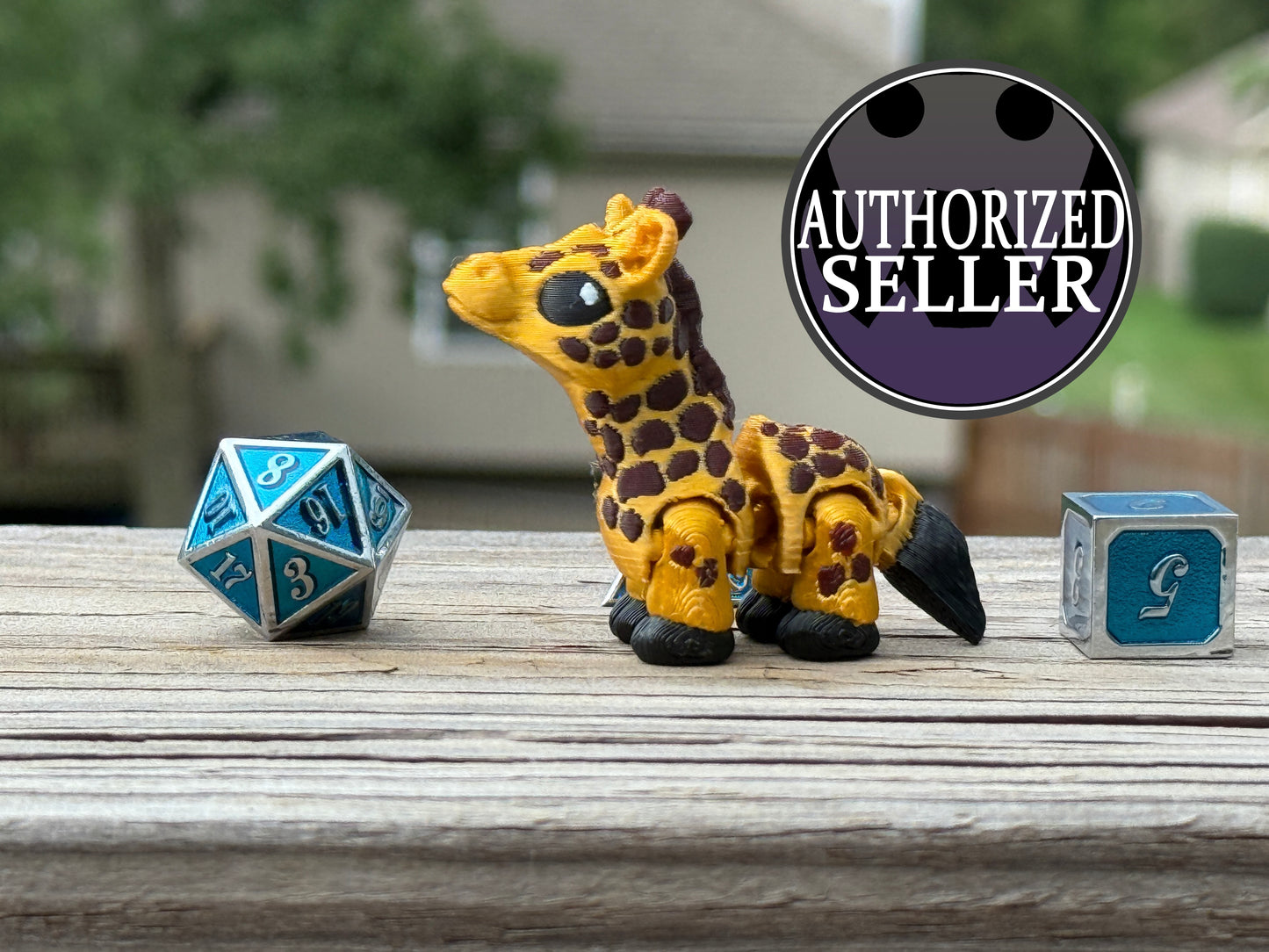 Giraffe Hatchling by Cinderwing3D